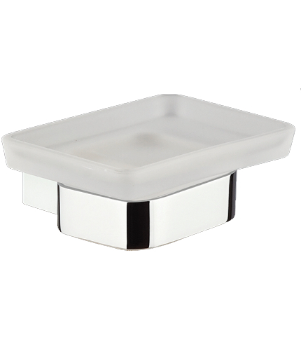 PORTE SAVON CHROME CARRE 