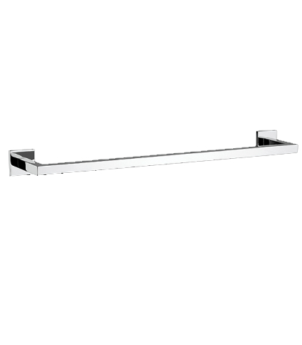 PORTE SERVIETTE 45M NOIR MATTE CARRE 