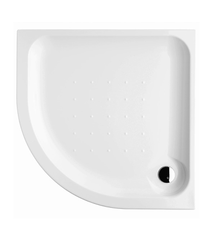 RECEVEUR DE DOUCHE A ANGLE DEEP BY JIKA 80*80 BLANC 