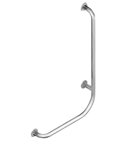 SUPPORT DOUCHE HANDICAPE INOX GAUCHE 