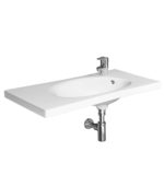 LAVABO DROITE SUSSPENDU 80CM TIGO 