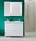 LAVABO DROITE SUSSPENDU 80CM TIGO 