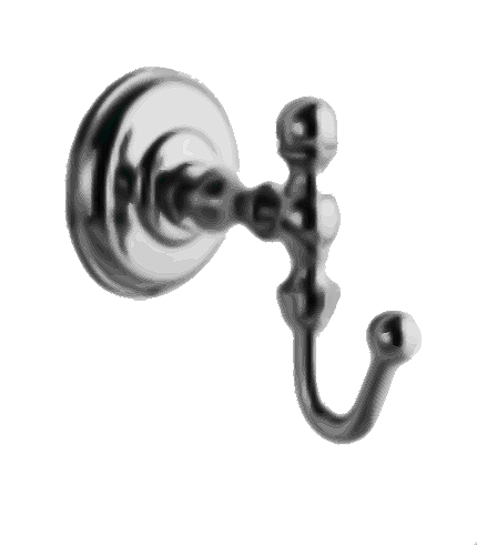 PORTE PEIGNOIRE BRONZE SATINEE GB
