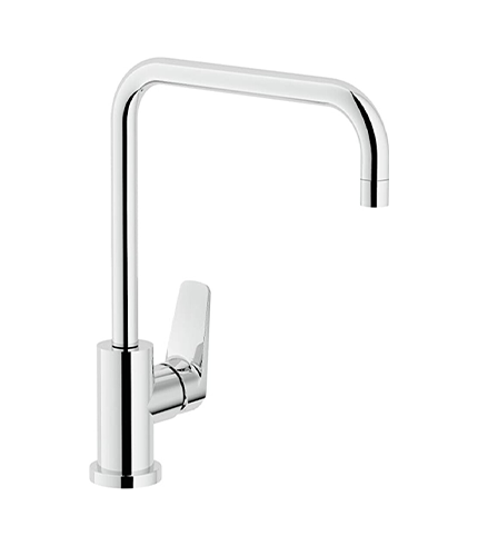 Mitigeur evier chrome bec haut carrer sky