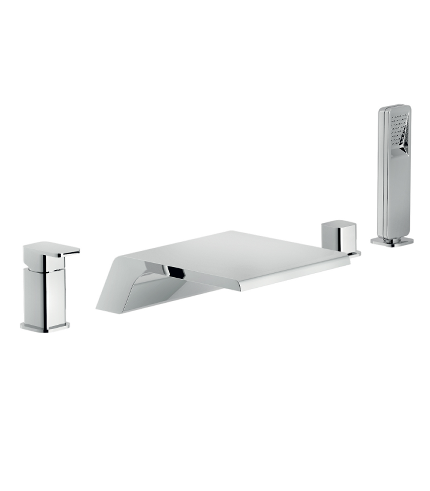 BATTERIE BAIN-DOUCHE, MITIGEUR BAIN DOUCHE SUR GORGE