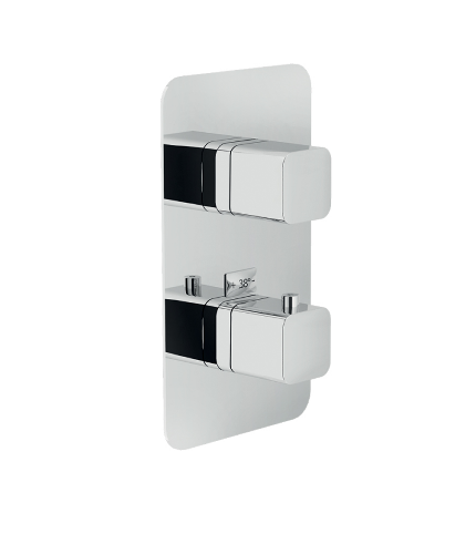 THERMOSTATIQUE À ENCASTRER, FAÇADE POUR THERMOSTATIQUE 1 SORTIE