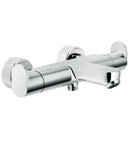 BAIN-DOUCHE, MITIGEUR THERMOSTATIQUE MURAL
