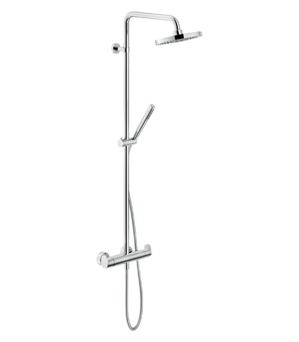 COLONNE DOUCHE, MITIGEUR THERMOSTATIQUE MURAL