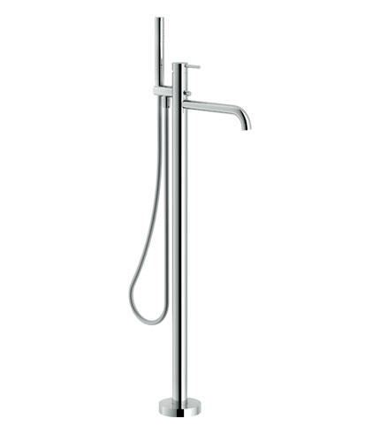 BAIN-DOUCHE, PARTIE APPARENTE MONOCOMMANDE À 2 VOIES