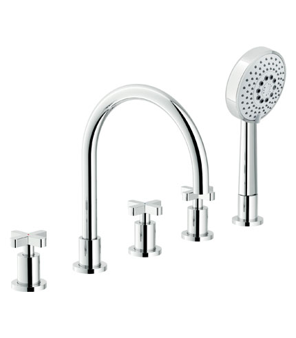 BATTERIE BAIN-DOUCHE, BATTERIE 5 TROUS BORD BAIGNOIRE