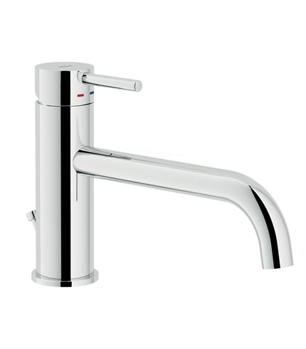 LAVABO, MITIGEUR MONOCOMMANDE BEC LONG