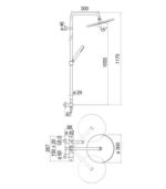 OLONNE DOUCHE, MITIGEUR THERMOSTATIQUE MURAL