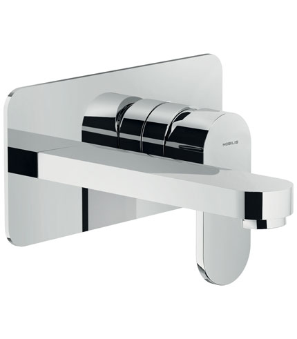 LAVABO, FAÇADE APPARENTE MONOCOMMANDE MURALE