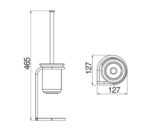 ACCESSOIRE, PORTE-BALAI DE WC