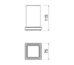 ACCESSOIRE, VERRE SUPPORT