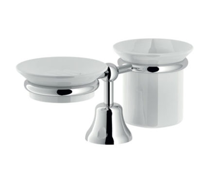 ACCESSOIRE, PORTE-SAVON ET PORTE-GOBELET