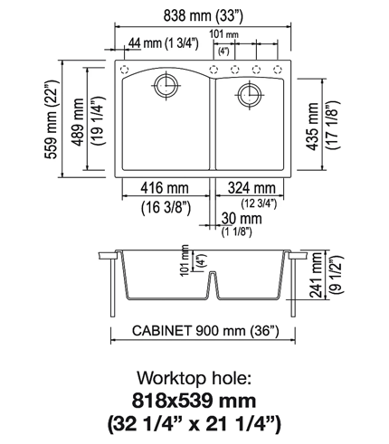 Evier AM8420 Tunisie