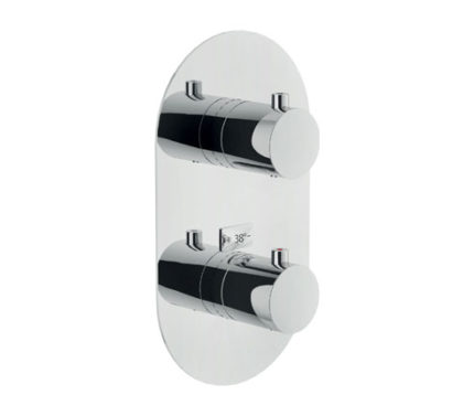 THERMOSTATIQUE À ENCASTRER, FAÇADE POUR THERMOSTATIQUE 1 SORTIE