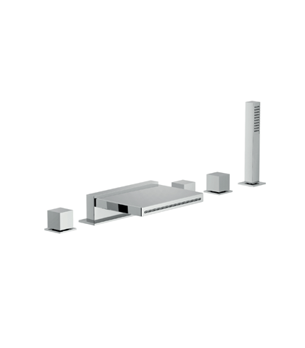 BATTERIE BAIN-DOUCHE, BATTERIE 5 TROUS BORD BAIGNOIRE