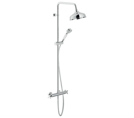 COLONNE DOUCHE, MITIGEUR THERMOSTATIQUE MURAL