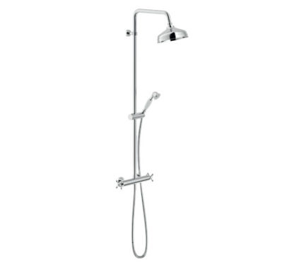 COLONNE DOUCHE, MITIGEUR THERMOSTATIQUE MURAL